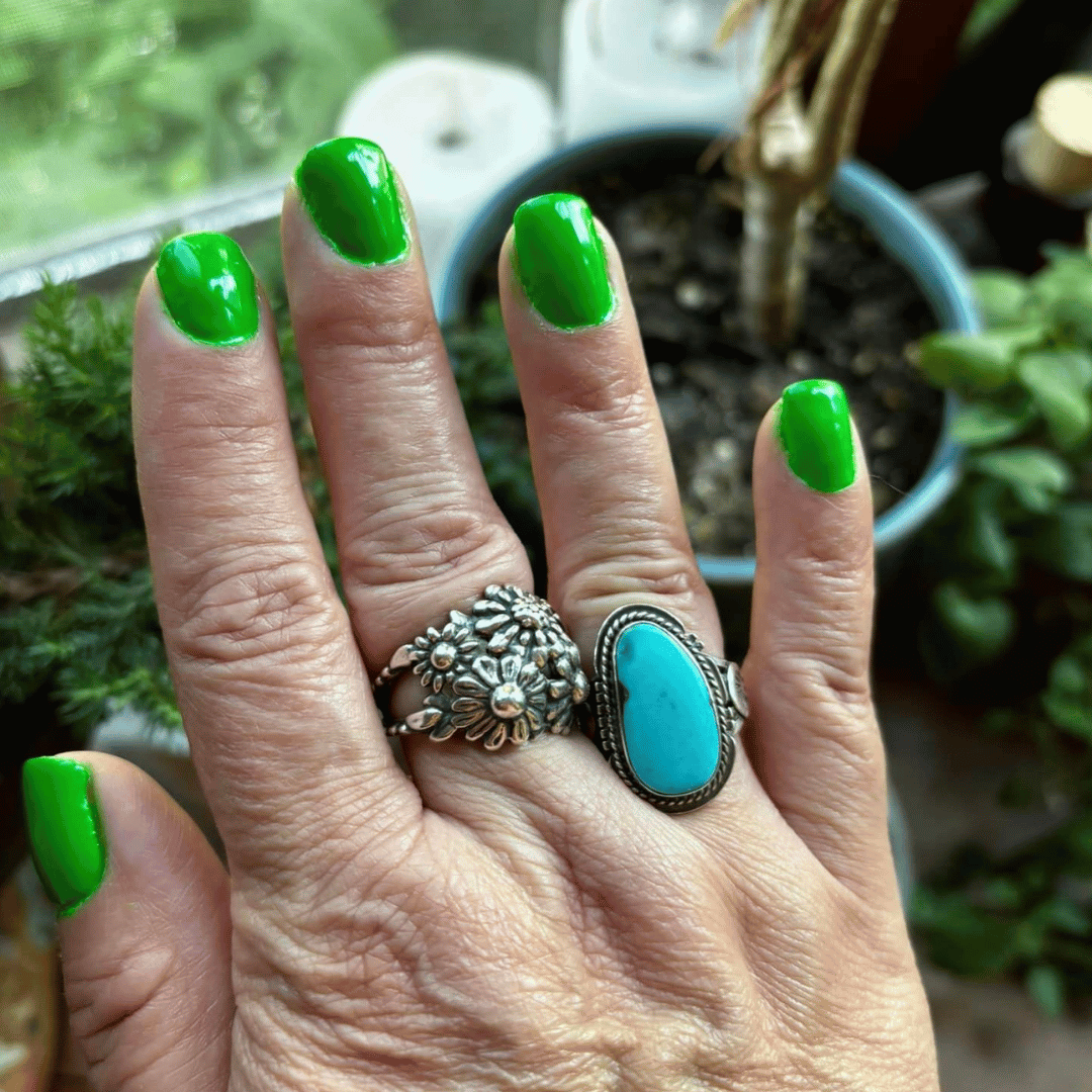 Lime - Matte Neon Nail Powder