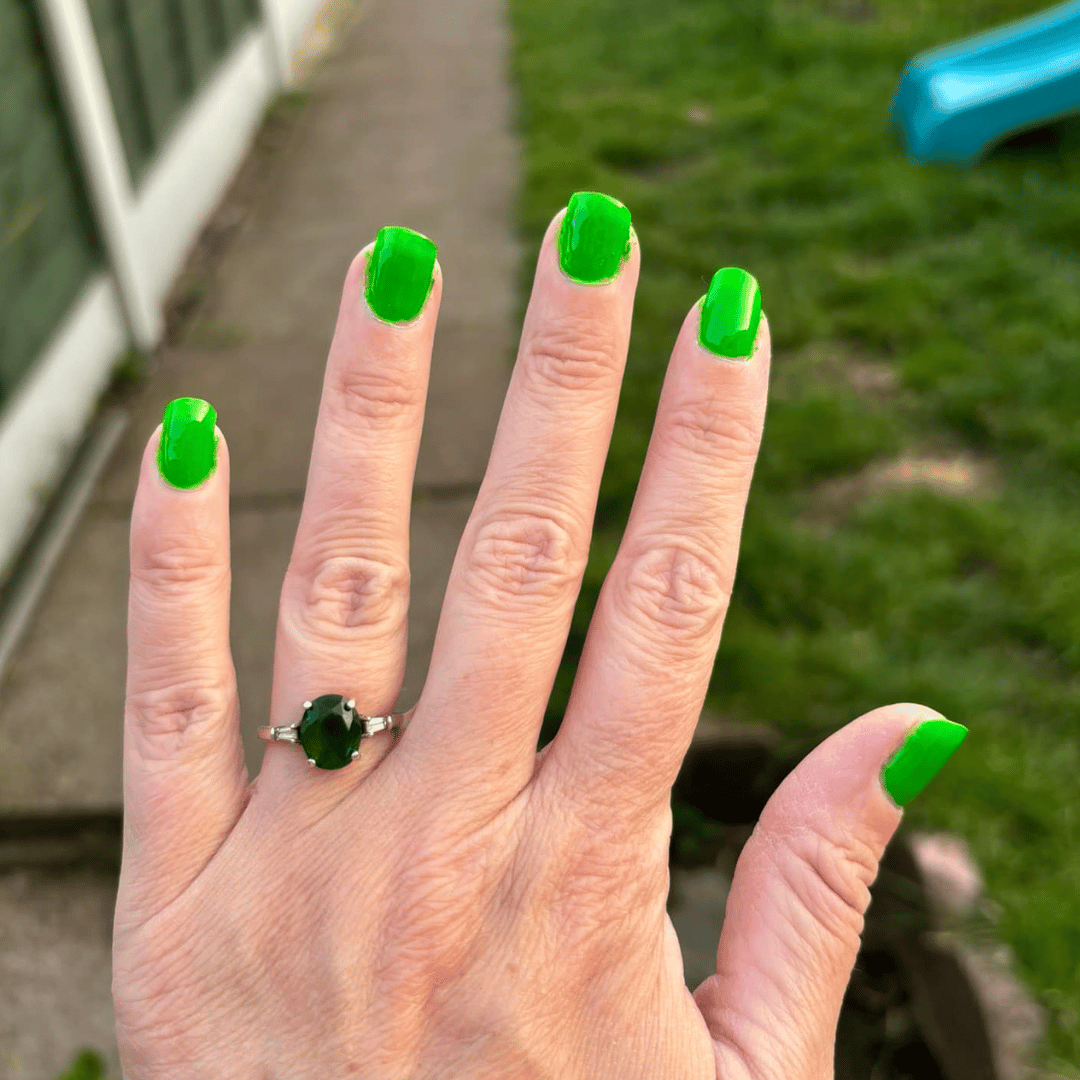 Lime - Matte Neon Nail Powder