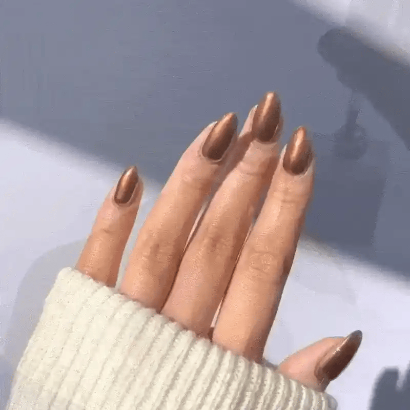 Saffron - Shade Shift Metallic Nail Powder