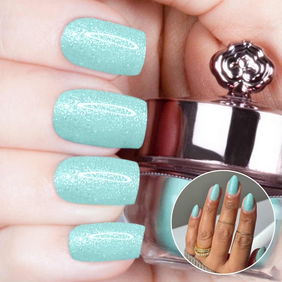 Tiffany Shimmer - Matte Nail Powder