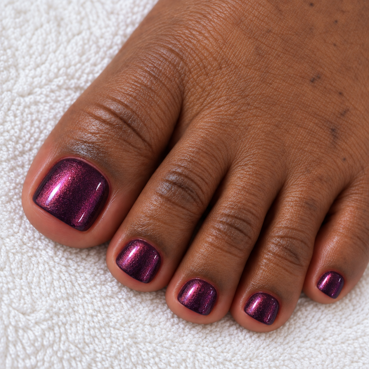 Pansy pedicure