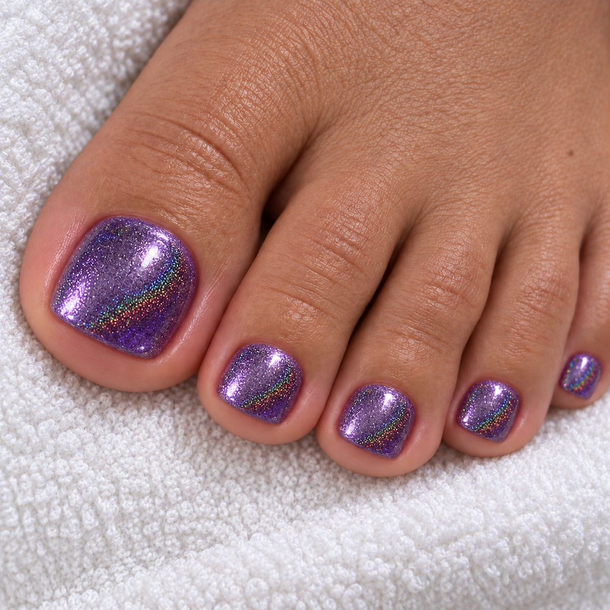Violet Sky pedicure