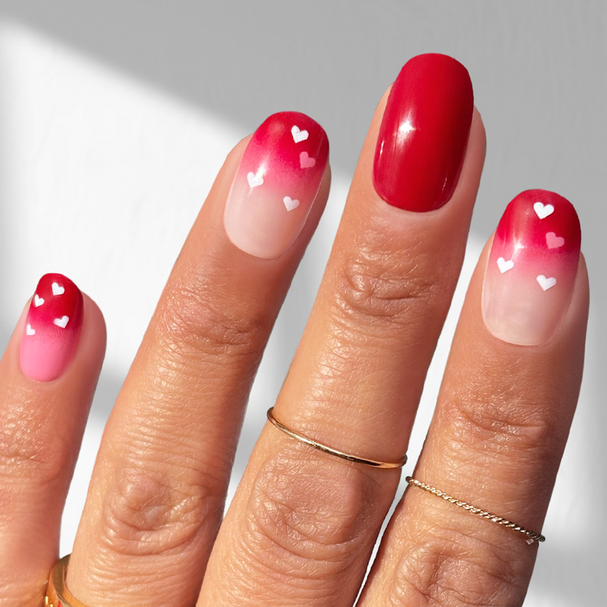 Blushing Bouquet - Oval Medium - Sustainable Nails
