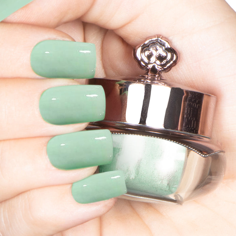 Green Tea - Matte Nail Powder