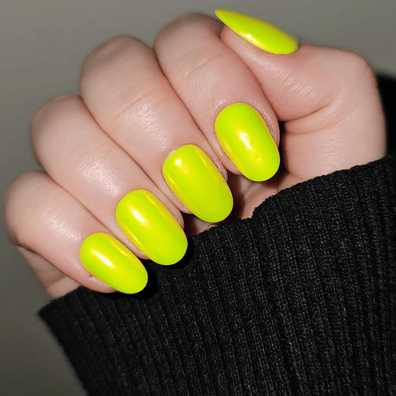 Lemon - Matte Neon Nail Powder