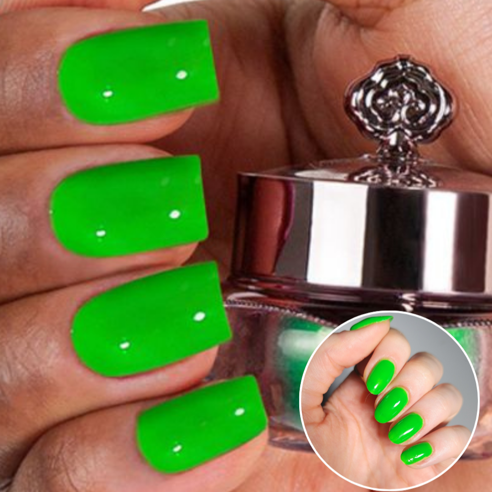 Lime - Matte Neon Nail Powder