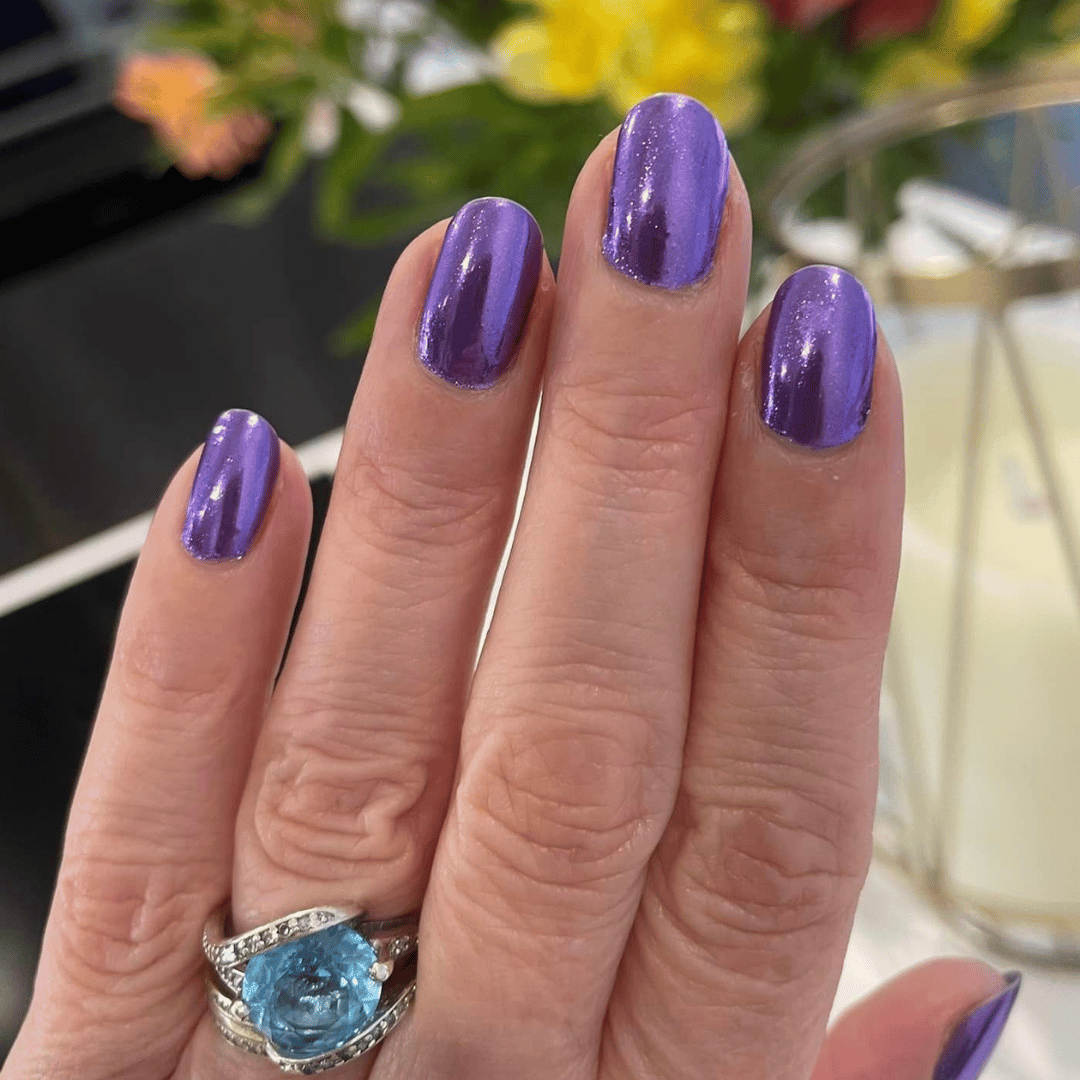 Royal Purple - Metallic Nail Powder