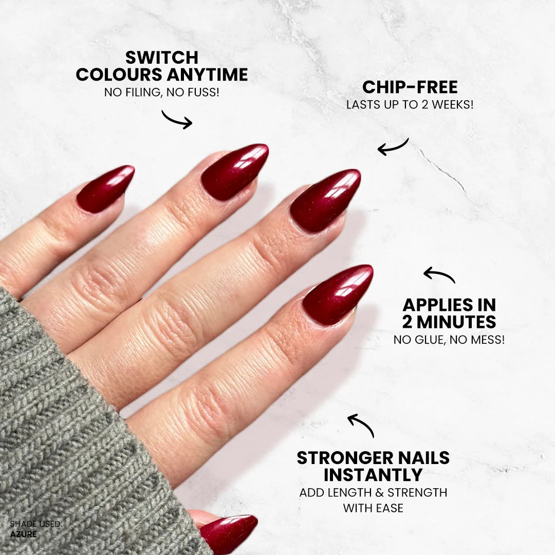 Muted Pink - Oval Sustainable Nails