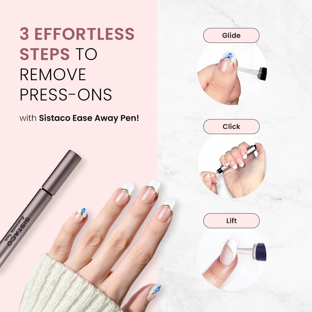 Cream - Oval - Sustainable Nails