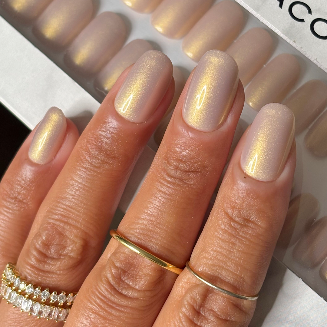 Fawn - Oval Sustainable Nails
