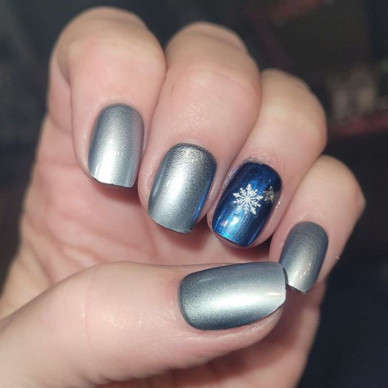 Granite Glazed - Oval Sustainable Nails