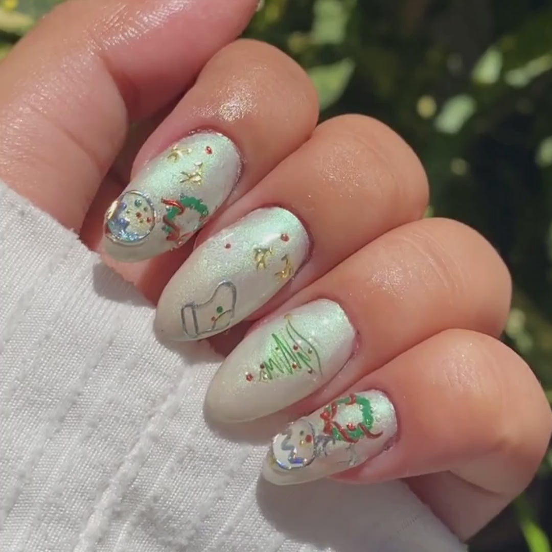 Winter Holiday - Nail Embellishment