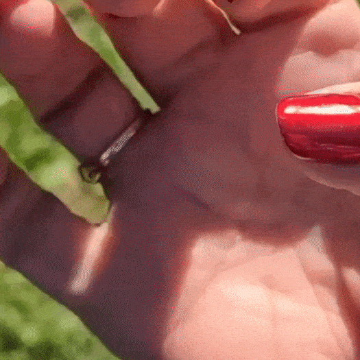 Metallic red shade